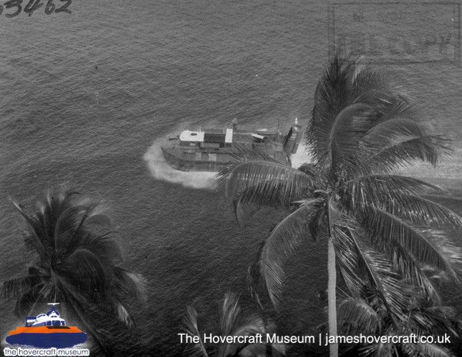 SRN6 in the Tropics -  (credit: The Hovercraft Museum Trust).